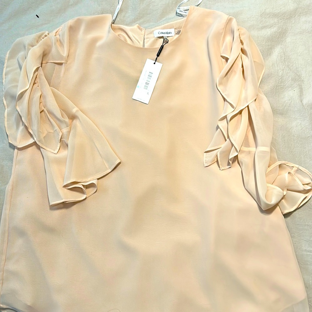 Pink Calvin Klein Blouse *NEW